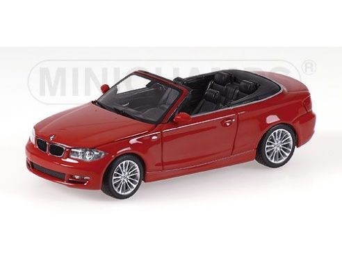 Minichamps 431026230 BMW SERIE 1 CABRIOLET 2008 RED Modellino