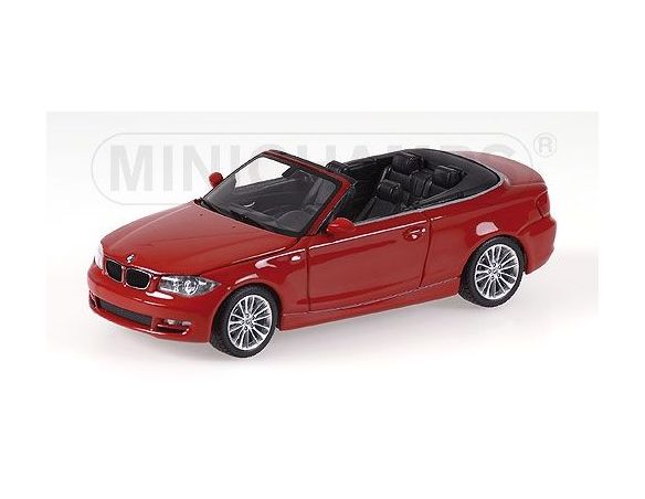 Minichamps 431026230 BMW SERIE 1 CABRIOLET 2008 RED Modellino