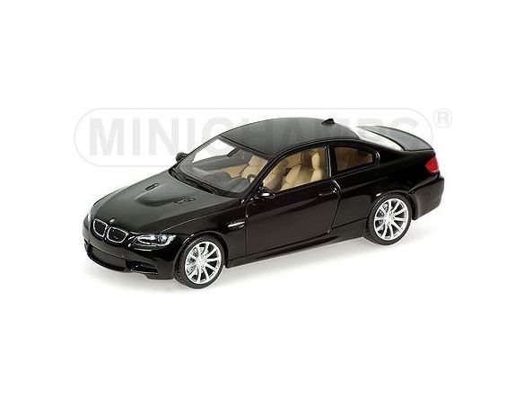 Minichamps 431026320 BMW M3 COUPE' 2008 BLACK CON DETTAGLIO MOTORE AUTO STRADALI SCALA 1/43