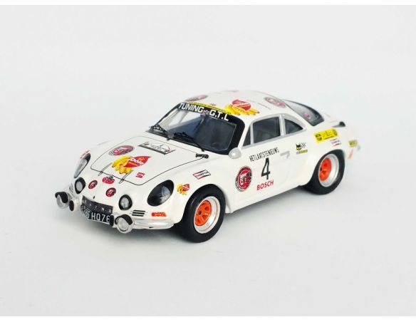 TROFEU TFRRBE29 ALPINE RENAULT A110 N.4 2nd YPRES RALLY 1974 PEDRO-SYMENS 1:43 Modellino