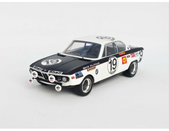 TROFEU TFRRBE30 BMW 2800 CS N.19 24H SPA-FRANCORCHAMPS 1971 MATHAY-XHENCHEVAL 1:43 Modellino