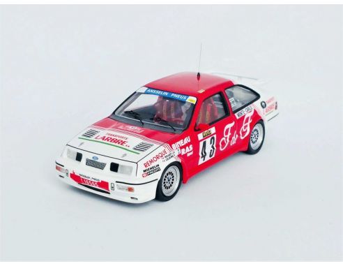 TROFEU TFRRFR29 FORD SIERRA RS COSWORTH N.43 RALLY MONTE CARLO 1988 ROUGET-LELIEVRE 1:43 Modellino