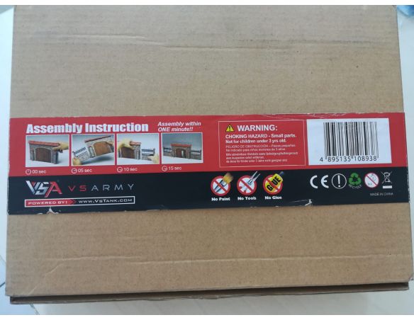 Garden Gateway Vs Pro - Portone Giardino Scala 1:24  Vs Army SCATOLA ROVINATA