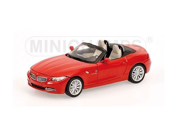 MINICHAMPS 431028131 BMW Z4 E89 RED 2009 Modellino