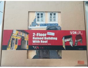 Vs Pro 3102405 - Casa con Tetto Gialla Scala 1:24 SCATOLA ROVINATA