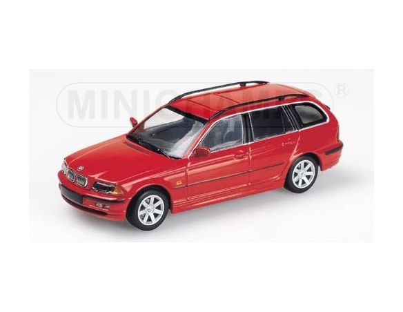 MINICHAMPS 431028312 BMW 328i TOURING 1999 RED Modellino