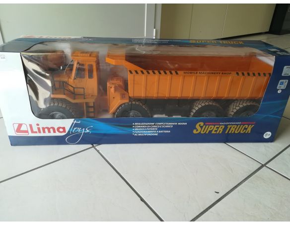 Lima DZ3078 Camion Super Truck Lima Toys Radiocomando Scatola Rovinata