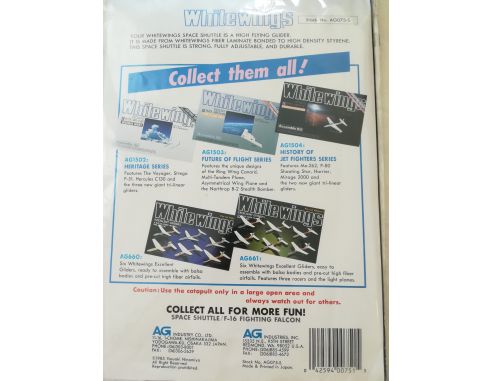 White Wings AG075-S Space Series Excellent Gliders