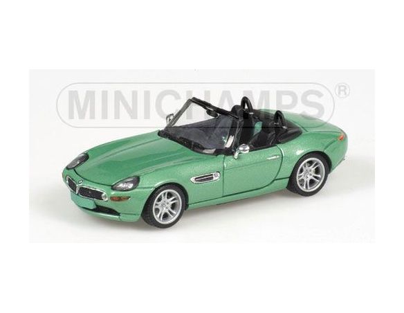 MINICHAMPS 431028741 BMW Z8 2001 VERDE METALIZZATO Modellino