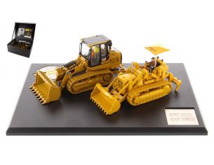 DIECAST MASTER DM85559 CAT TRACK LOADER EVOLUTION SERIES 977D+963 1:50 Modellino