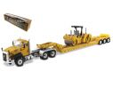 DIECAST MASTER DM85601C CAT CT660 TRUCK + TRAILER 1:50 Modellino