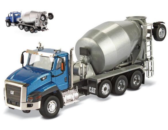 DIECAST MASTER DM85664C CAT CT660 DAY CAB CEMENT MIXER 1:50 Modellino