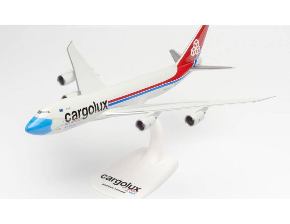HERPA HP613118 BOEING 747-8F CARGOLUX NOT WITHOUT MY MASK 1:250 Modellino