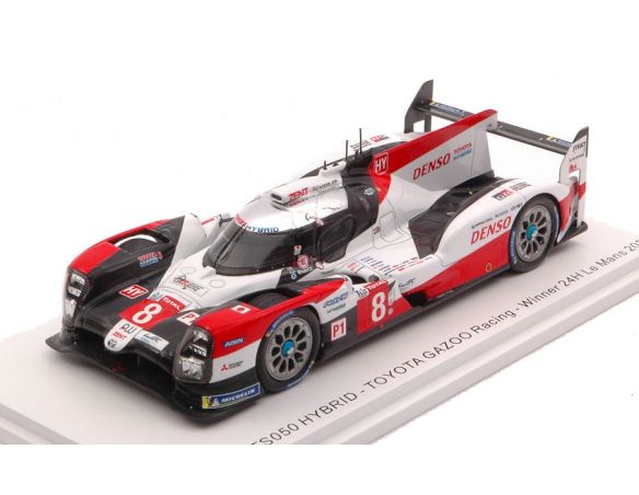 SPARK MODEL S43LM20 TOYOTA TS050 HYBRID N.8 WINNER LM 2020 S.BUEMI-B.HARTLEY-K.NAKAJIMA 1:43 Modellino