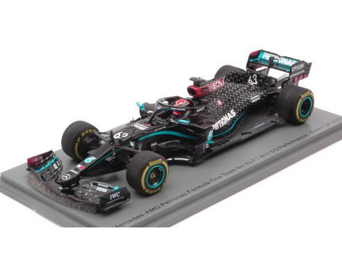 SPARK MODEL S6487 MERCEDES F1 W11 GEORGE RUSSEL 2020 N.63 9th SAKHIR GP 1:43 Modellino