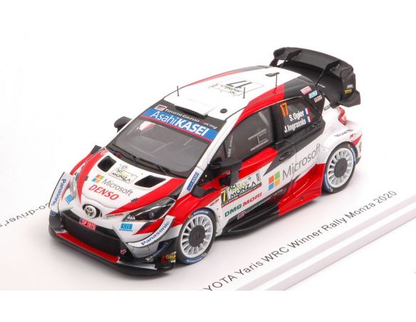 SPARK MODEL S6572 TOYOTA YARIS WRC N.17 WINNER RALLY MONZA 2020 S.OGIER-J.INGRASSIA 1:43 Modellino