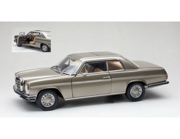 SUNSTAR SS4589 MERCEDES /8 COUPE' (C114) METALLIC GREY 1:18 Modellino