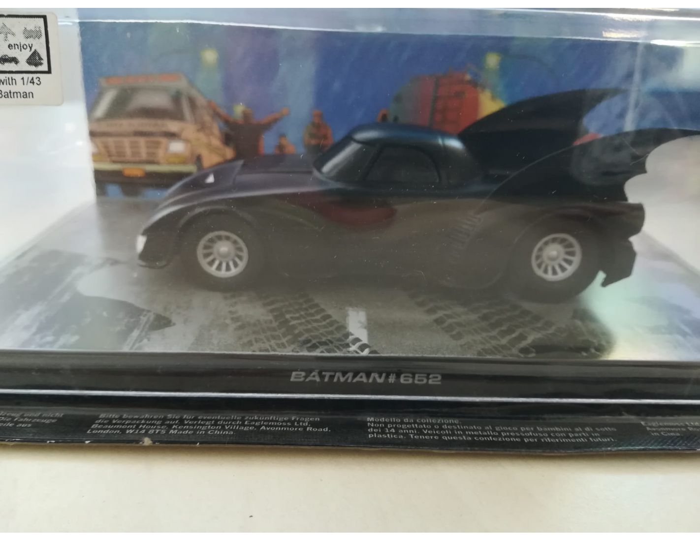 Batman Automobilia Magazine 1/43 Diecast Model nr.20 Batmobile
