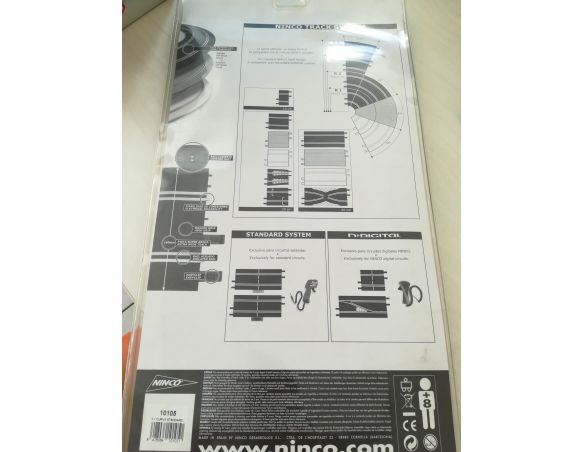 NINCO 10105 TRACK SYSTEM 2 X Curva Standard Modellino