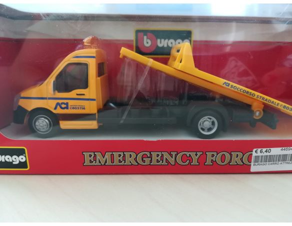 Bburago BU32101 CARRO ATTREZZI SOCCORSO ACI 1:60 Modellino