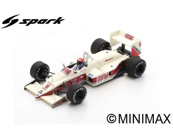 SPARK MODEL S3910 ARROWS A10B EDDIE CHEEVER 1988 N.18 3rd ITALIAN GP 1:43 Modellino