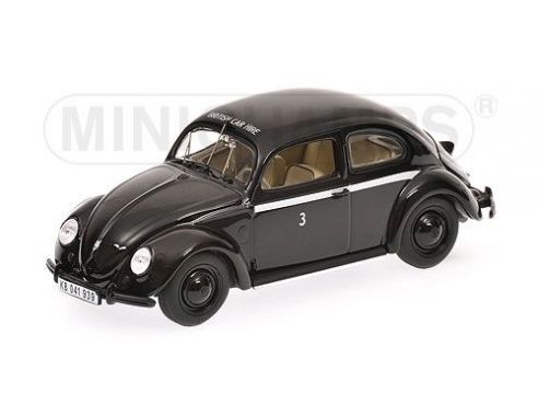 Minichamps PM431051294 VW 1200 EXPORT 1947 BRITISH CARE HIRE 1:43 Auto Stradali