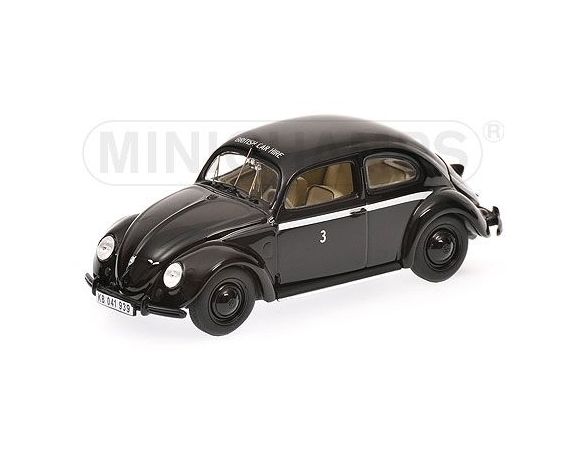 Minichamps PM431051294 VW 1200 EXPORT 1947 BRITISH CARE HIRE 1:43 Auto Stradali