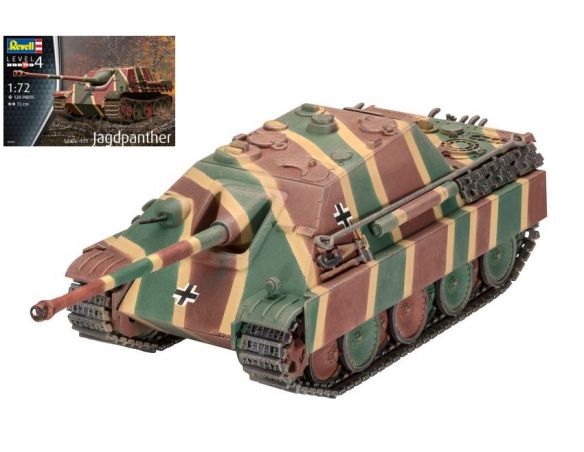 REVELL RV03327 JAGDPANTHER SD.KFZ.173 KIT 1:72 Modellino