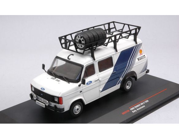 IXO MODEL RAC313X FORD TRANSIT MKII FORD MOTORSPORT 1986 ASSISTANCE 1:43 Modellino
