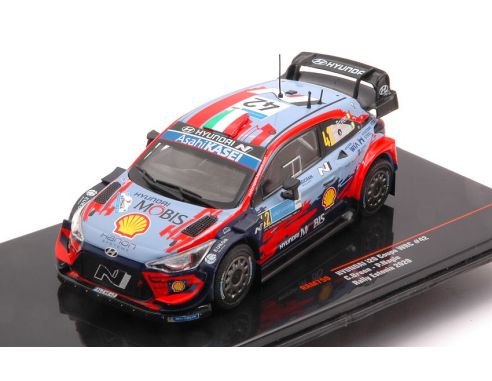 IXO MODEL RAM759 HYUNDAI i20 COUPE WRC N.42 RALLY ESTONIA 2020 BREEN-NAGLE 1:43 Modellino