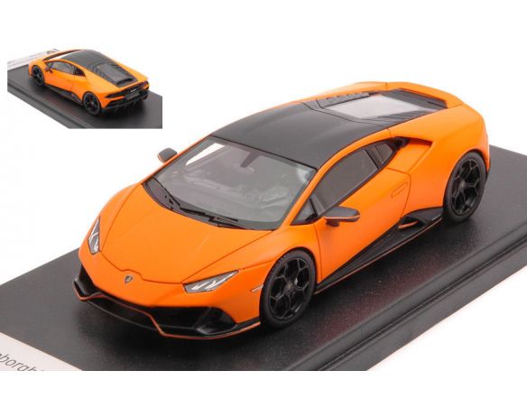 LOOKSMART LS498FCB LAMBORGHINI HURACAN EVO FLUO CAPSULE LIVREA ORANGE 1:43 Modellino