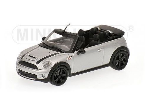 MINICHAMPS 431138830 MINI COOPER S 2009 SILVER Modellino