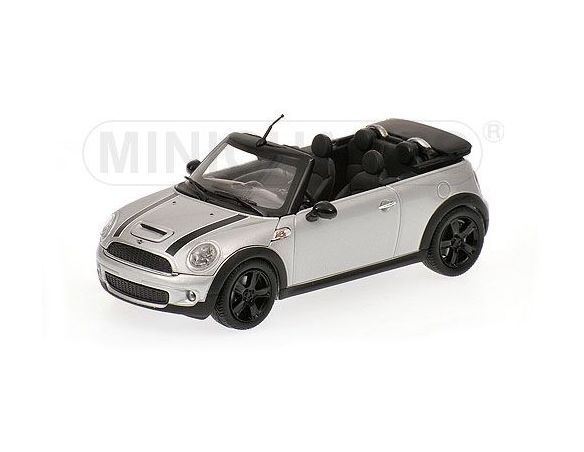 MINICHAMPS 431138830 MINI COOPER S 2009 SILVER Modellino