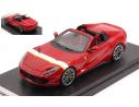 LOOKSMART LS516K FERRARI 812 GTS ROSSO CORSA-WHITE AND YELLOW LIVERY 1:43 Modellino