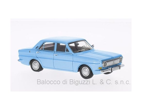 NEO SCALE MODELS NEO44262 FORD P6 12M LIMOUSINE 1966 BLUE 1:43 Modellino