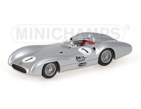 Minichamps 432543001 MERCEDES W196 N.1 J.M. FANGIO British 1954 1:43 Modellino