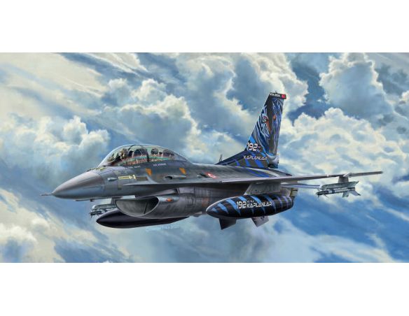 REVELL RV63844 F-16D FIGHTING FALCON MODEL SET KIT 1:72 Modellino