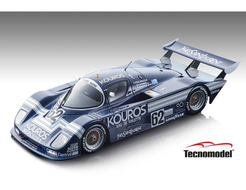 TECNOMODEL TMD18138B SAUBER C8 1986 N.62 24H LE MANS QUESTER-PESCAROLO-DANNER 1:18 Modellino