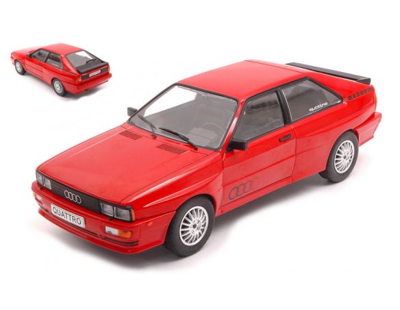 WHITEBOX WB124064 AUDI QUATTRO RED 1:24 Modellino