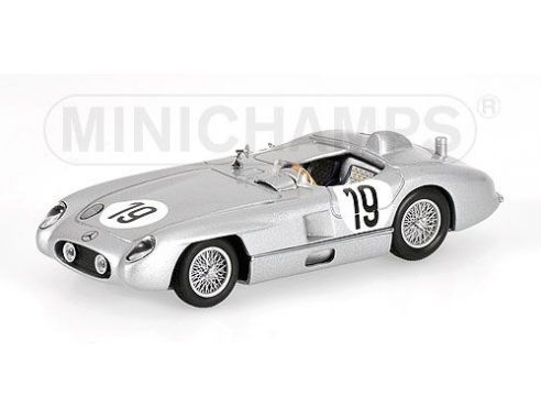 MINICHAMPS 432553000 MERCEDES 300 SLR J.M. FANGIO 24H LE MANS 1955 Modellino
