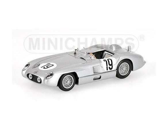 MINICHAMPS 432553000 MERCEDES 300 SLR J.M. FANGIO 24H LE MANS 1955 Modellino