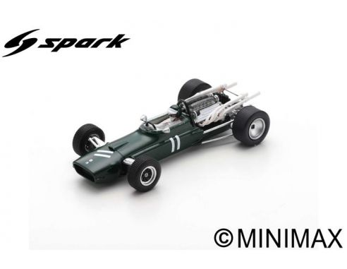 SPARK MODEL S5295 COOPER T86 JOCHEN RINDT 1967 N.11 BRITISH GP 1:43 Modellino