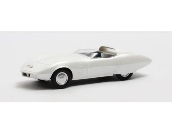 MATRIX SCALE MODELS MX50302-061 CHEVROLET ASTROVETTE CONCEPT 1958 MET.WHITE 1:43 Modellino