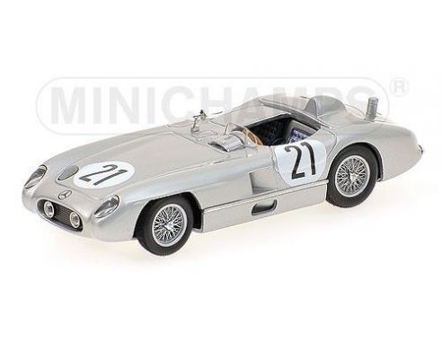 Minichamps PM432553021 MERCEDES 300 SLR N.21 29th LM 1955 K.KLING 1:43 Modellino