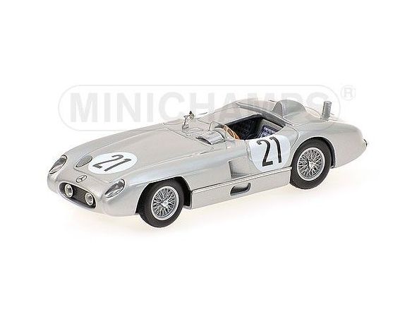 Minichamps PM432553021 MERCEDES 300 SLR N.21 29th LM 1955 K.KLING 1:43 Modellino