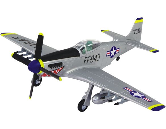 F-51D Mustang Scala 1:72 37 Parti 4D Master Modellino SCATOLA ROVINATA