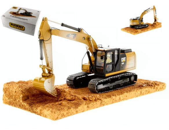 DIECAST MASTER DM85701 CAT 320F WEALTHERED EXCAVATOR 1:50 Modellino