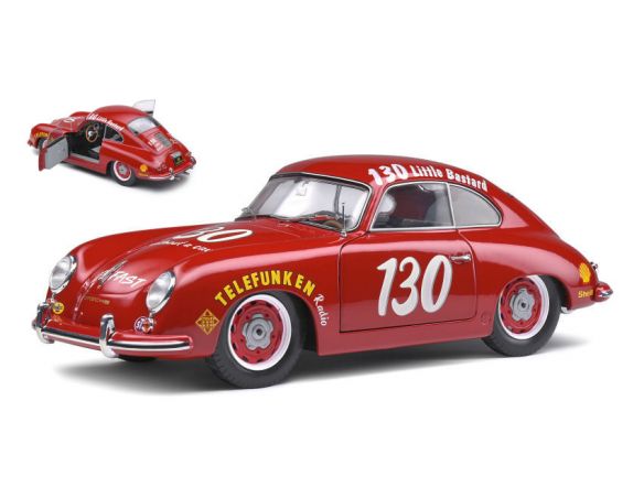 SOLIDO SL1802804 PORSCHE 356 PRE-A JEAMES DEAN TRIBUTE 1953 1:18 Modellino