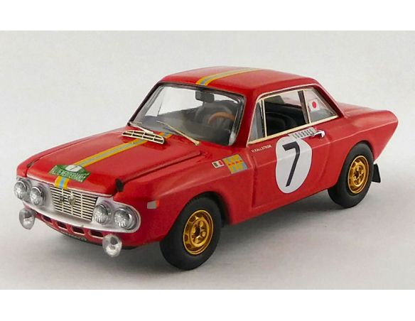 BEST MODEL BT9803 LANCIA FULVIA 1,3 COUPE' HF WINNER R.MEDITERRANEE 1969 KALLSTROM-GUNNAR Modellino