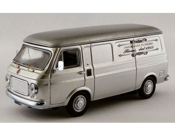RIO RI4653 FIAT 238 ONORANZE FUNEBRI ROSSI 1972 1:43 Modellino